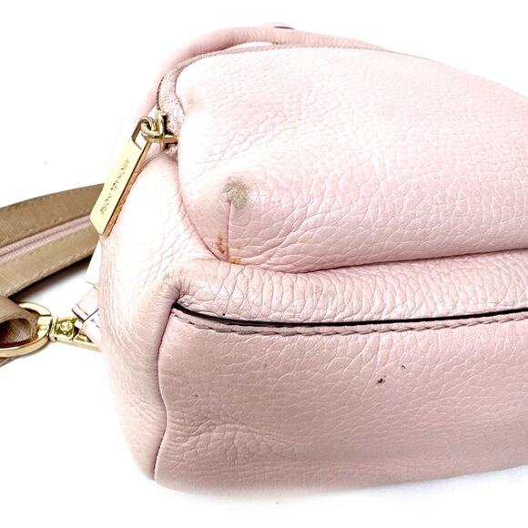 Michael Kors Erin Small Backpack Blush Leather | Convertible Holiday Gift | EUC - Picture 12 of 16
